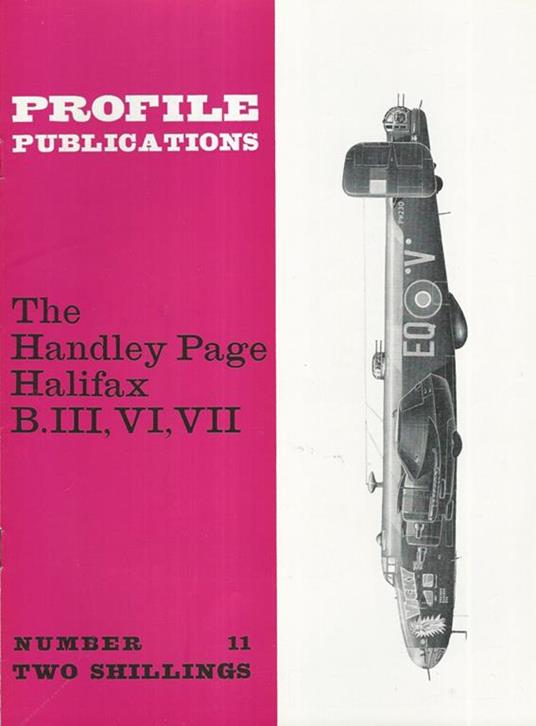The Handley Page Halifax B.III, IV, VII - copertina