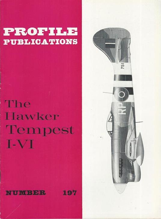 The Hawker Tempest I-IV - copertina