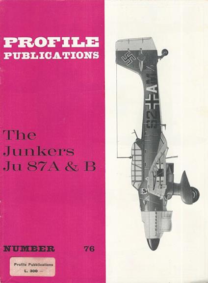 The Junkers Ju 87A & B - copertina