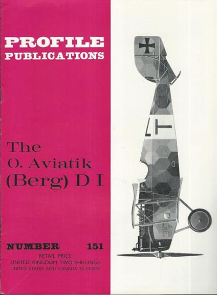 The O.Aviatik (Berg) D I - copertina