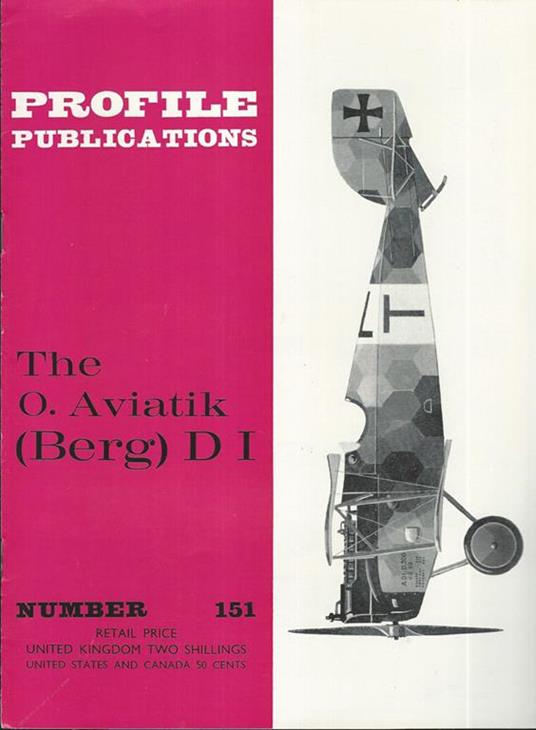 The O.Aviatik (Berg) D I - copertina