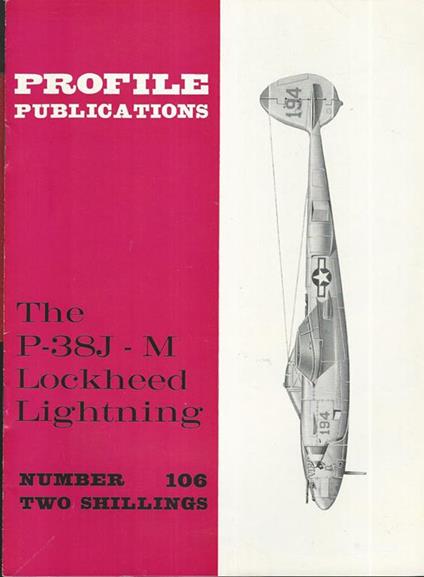 The P-38J. M Lockheed Lightning - copertina