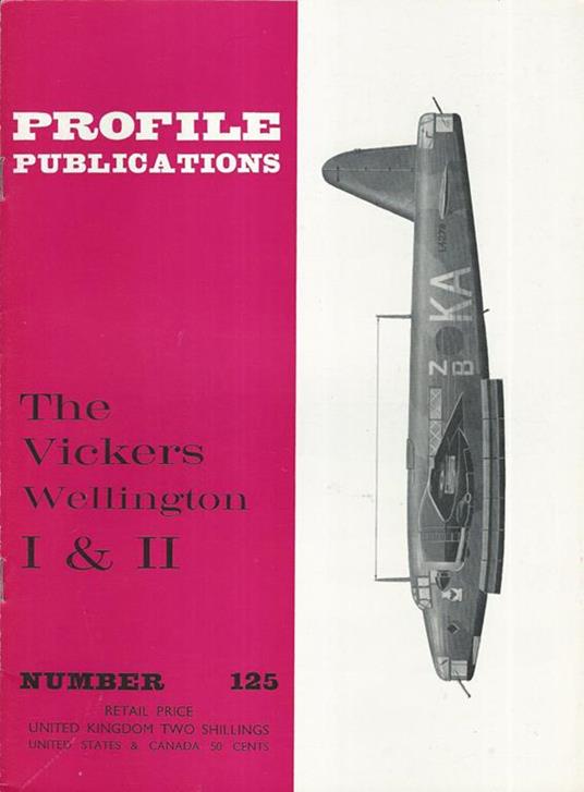 The Vickers Wellington I & II - copertina