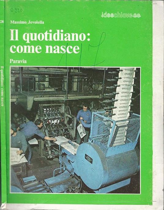 Il quotidiano: come nasce - Massimo Jevolella - copertina