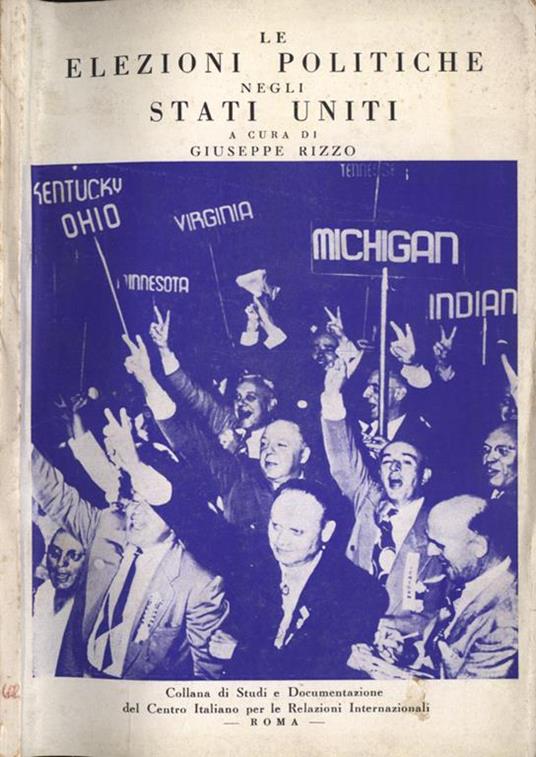 Le elezioni politiche negli Stati Uniti - Giuseppe Rizzo - copertina