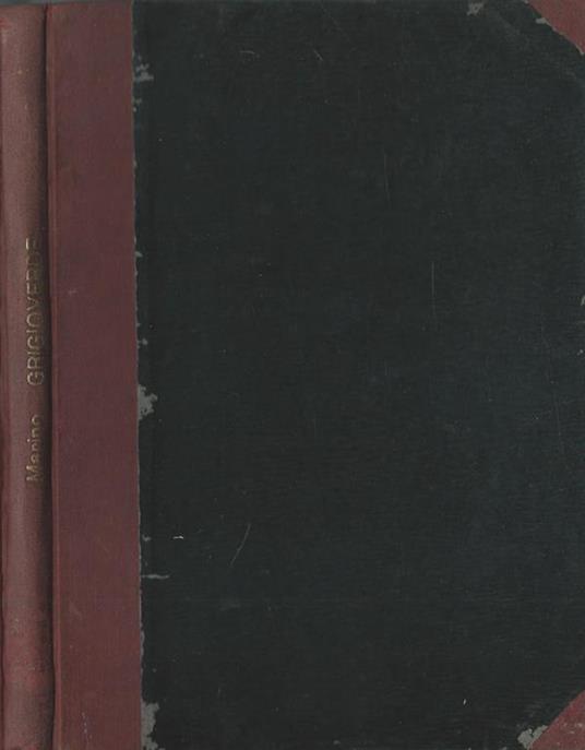 Grigioverde. Il grido del Duce - Domenico Marino - copertina