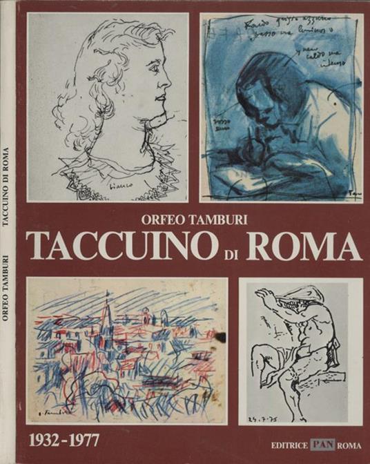 Taccuino di Roma. 1932-1977 - Orfeo Tamburi - copertina