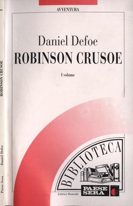 Robinson Crusoe - Daniel Defoe - copertina