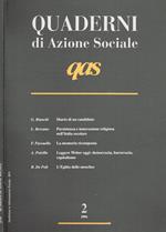 Quaderni di azione sociale. Anno XXXIX n.2