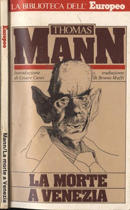 La morte a Venezia - Thomas Mann - copertina