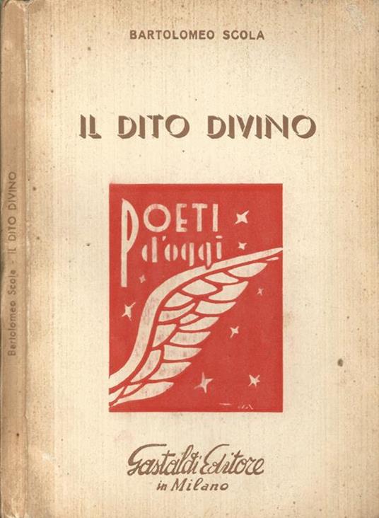 Il dito divino - Bartolomeo Scola - copertina