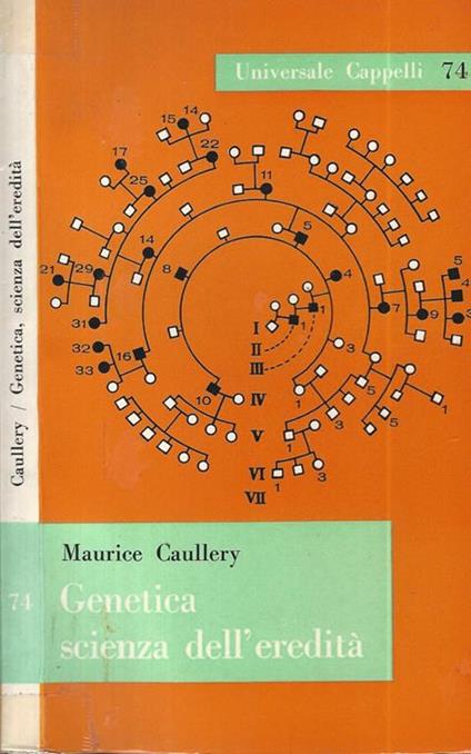 Genetica scienza dell'eredità - Maurice Caullery - copertina