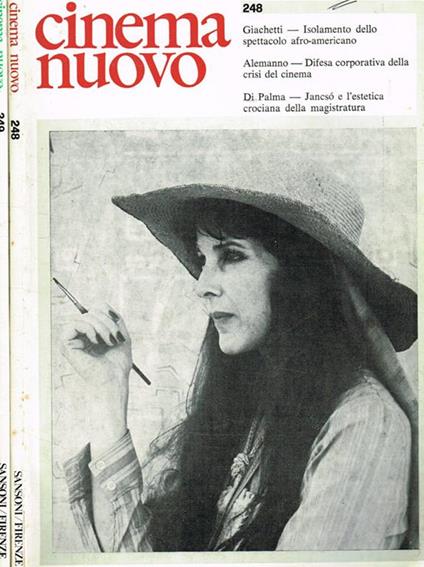 Cinema nuovo. Rassegna bimestrale di cultura. Anno XXVI n.248 248 - Guido Aristarco - copertina