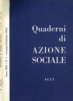 Quaderni di azione sociale. Rivista bimestrale anno XIII n.1