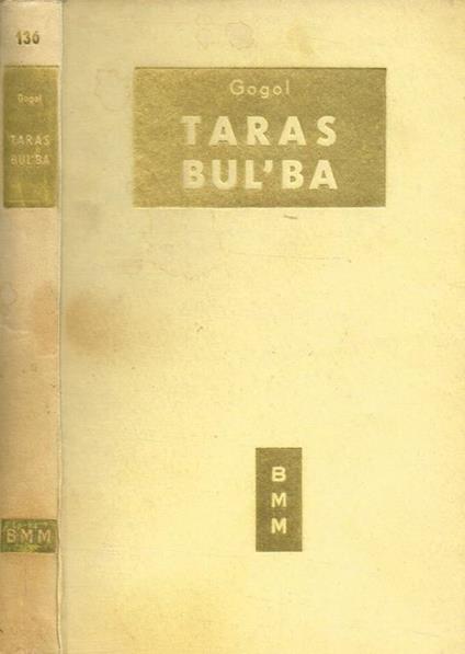 Taras Bul'Ba - Nikolaj Gogol' - copertina