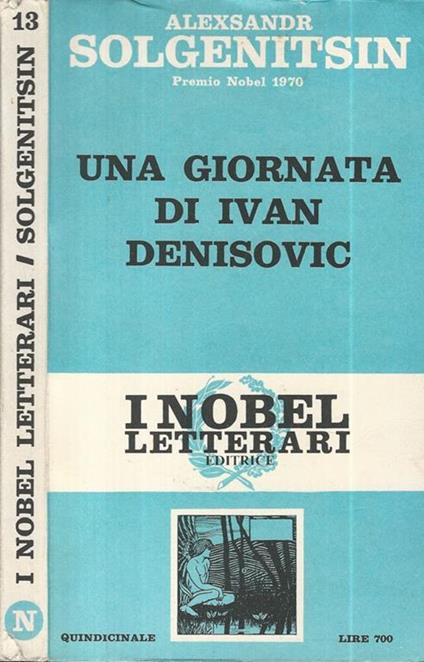 Una giornata di Ivan Denisovic - Aleksandr Solgenitsin - copertina