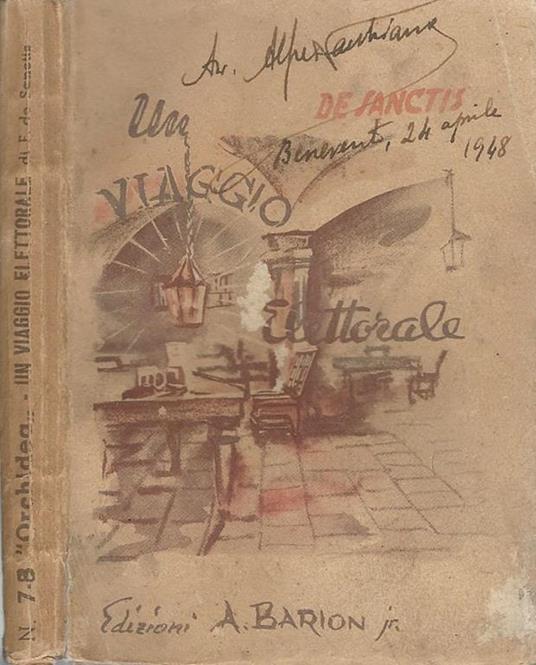 Un viaggio elettorale - Francesco De Sanctis - copertina