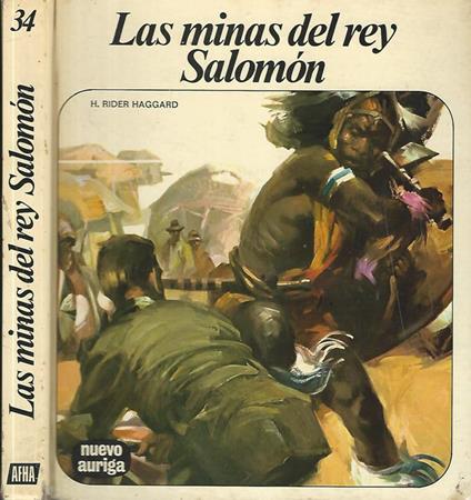 Las minas del rey Salomon - H. Rider Haggard - copertina