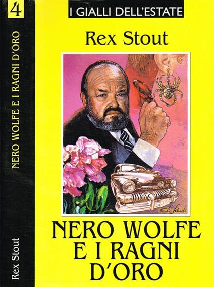 Nero Wolfe e i ragni d'oro - Rex Stout - copertina