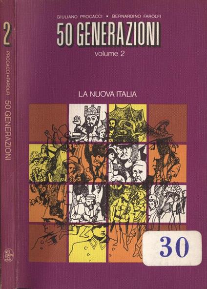 50 generazioni Volume 2 - Giuliano Procacci - copertina
