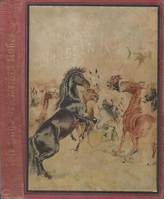 Die Jagd des wiessen Rosses - Otto Hoffmann - copertina