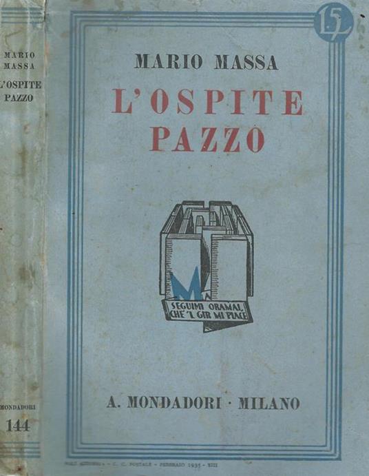 L' ospite pazzo - Mario Massa - copertina
