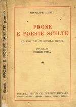 Prose e poesie scelte a uso delle scuole medie