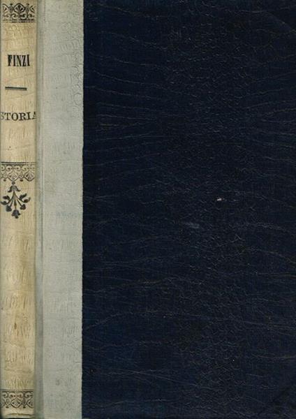 Sommario di storia della letteratura italiana compilato ad uso delle scuole secondarie - Giuseppe Finzi - copertina