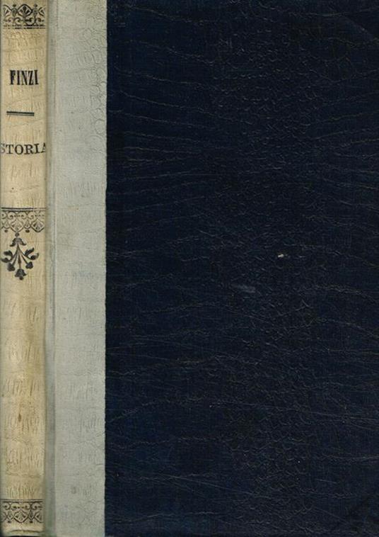 Sommario di storia della letteratura italiana compilato ad uso delle scuole secondarie - Giuseppe Finzi - copertina