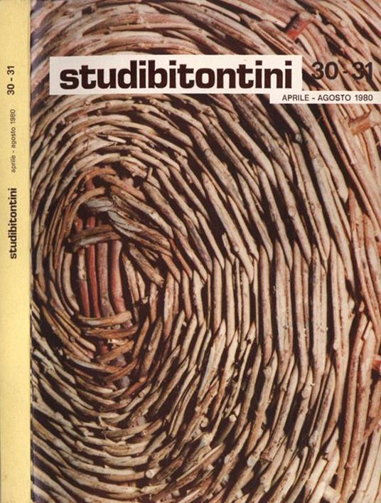 Studibitontini n. 30 - 31 - copertina