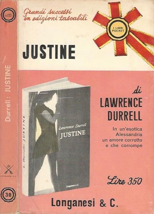Justine - Lawrence Durrell - copertina