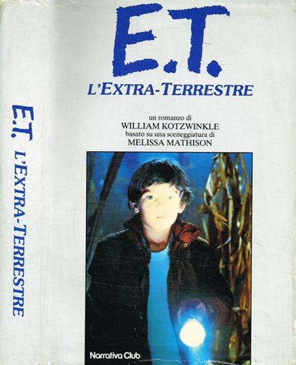 E.T.L'Extra Terrestre - William Kotzwinkle - copertina