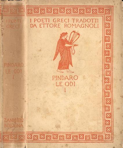 Le odi e i frammenti Vol. I - Pindaro - copertina
