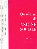 Quaderni di azione sociale. Rivista mensile anno XVIII n.6 7/8