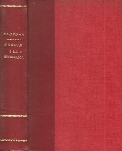 Gorgia - Platone - copertina