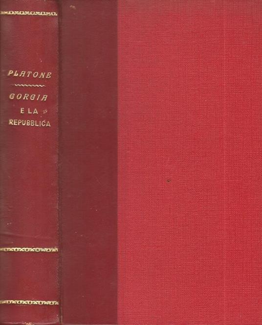 Gorgia - Platone - copertina