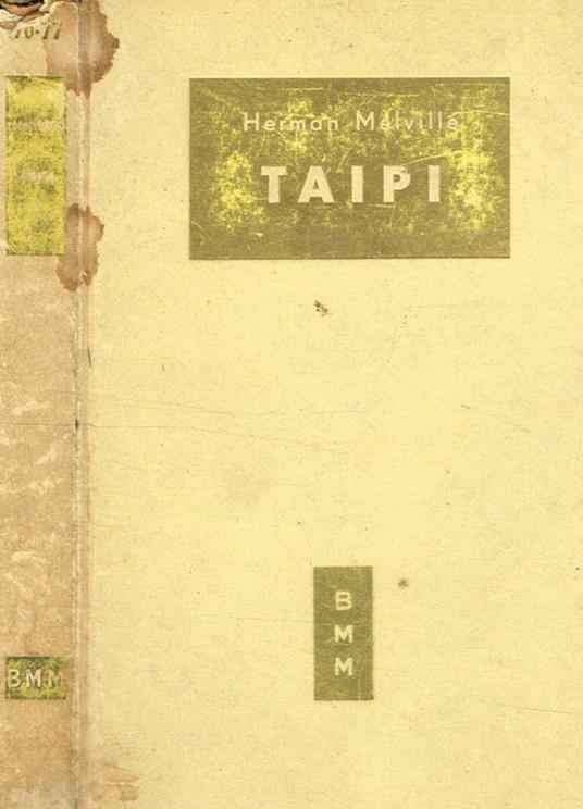 Taipi. Sguardo alla vita polinesiana - Herman Melville - copertina