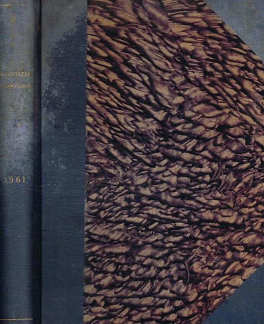 Giustizia finanziaria. Rassegna di diritto e giurisprudenza finanziaria. Anno IX 1961 - Giovanni Masucci - copertina