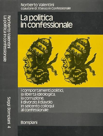 La politica in confessionale - Norberto Valentini - copertina