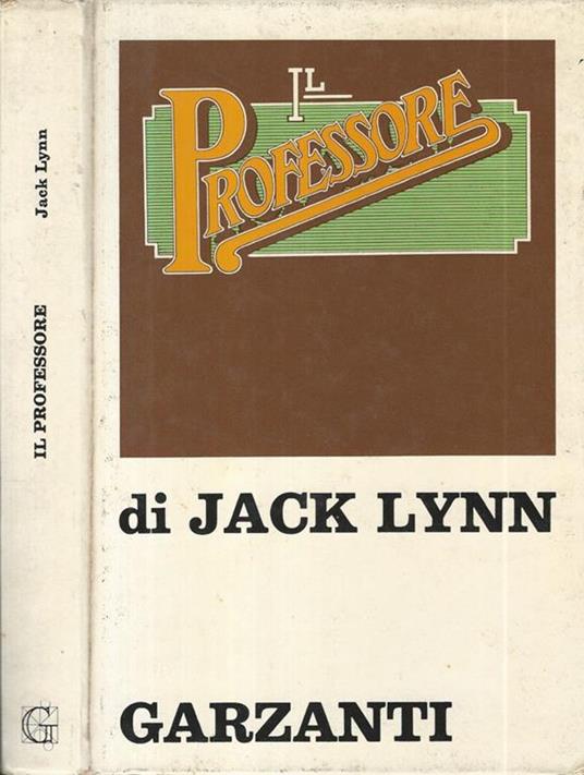 Il professore - Jack Lynn - copertina