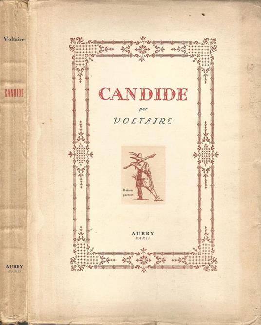 Candide - Voltaire - copertina