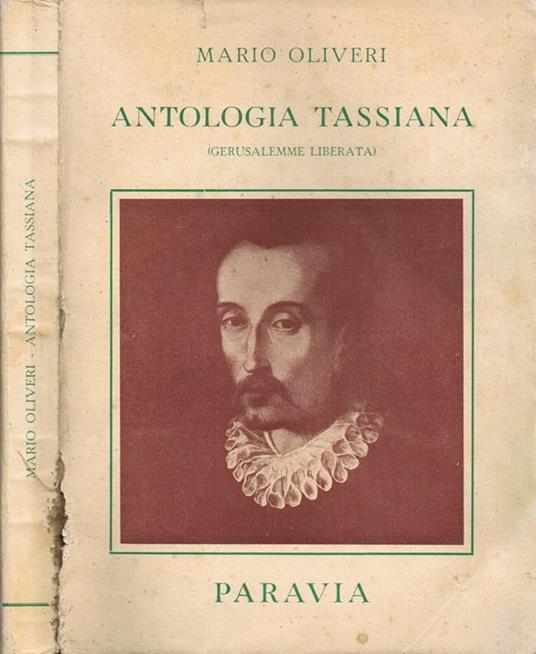 Antologia Tassiana (Gerusalemme Liberata) - Mario Olivieri - copertina