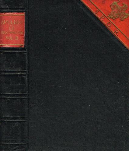 Le trasformazioni vol.II - Apuleio - copertina