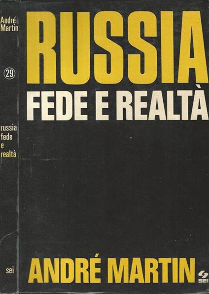 Russia, fede e realtà - André Martin - copertina