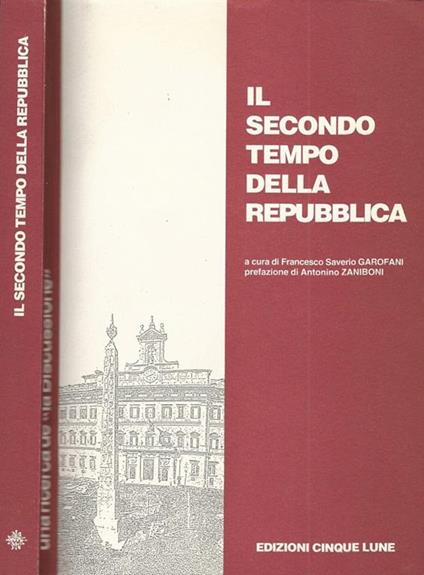 Il secondo tempo della repubblica - copertina