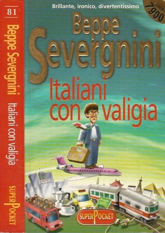 Italiani con valigia - Beppe Severgnini - copertina