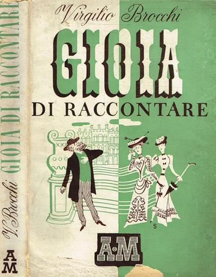 Gioia di raccontare - Virgilio Brocchi - copertina