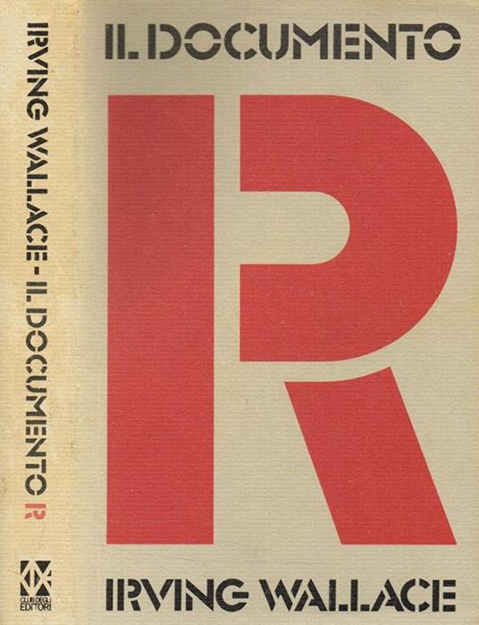 Il documento R - Irving Wallace - copertina