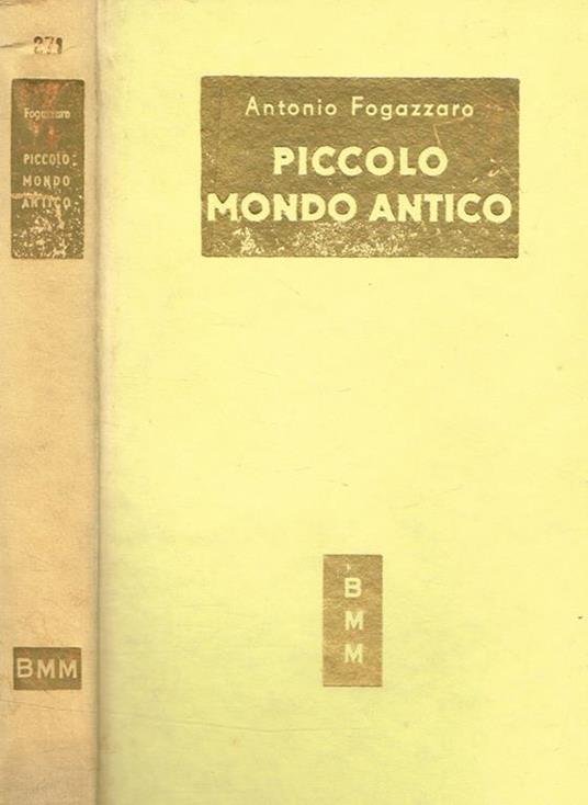 Piccolo mondo antico - Antonio Fogazzaro - copertina