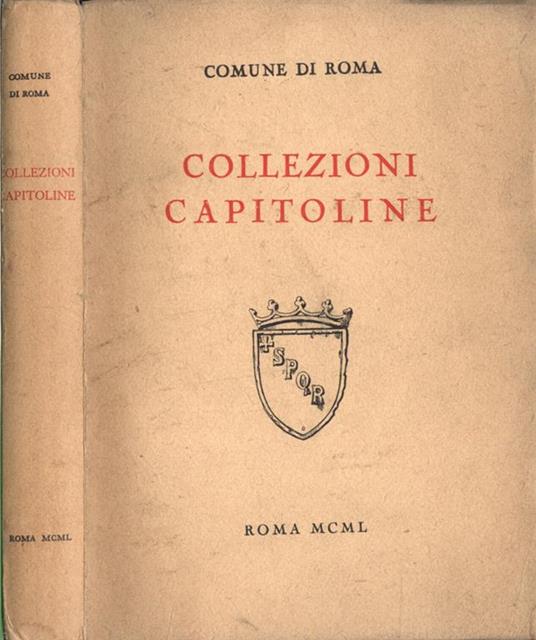 Collezioni capitoline - copertina
